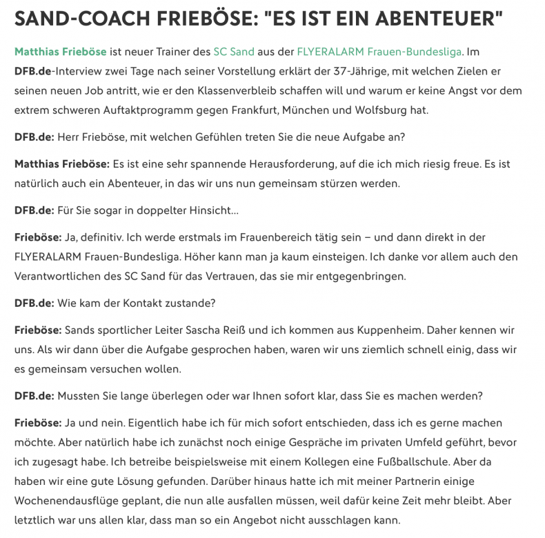 DFB-Interview