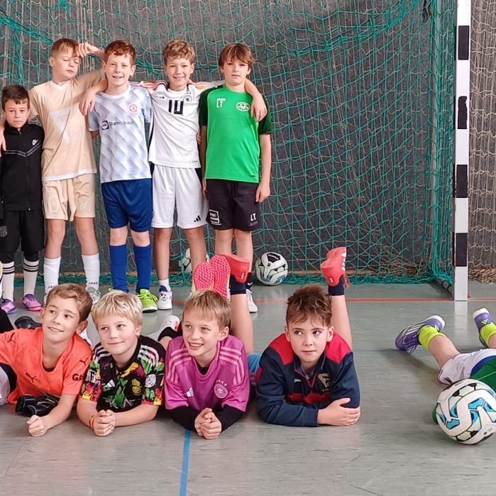 Ey, meine Torwarthandschuhe gehen nicht....